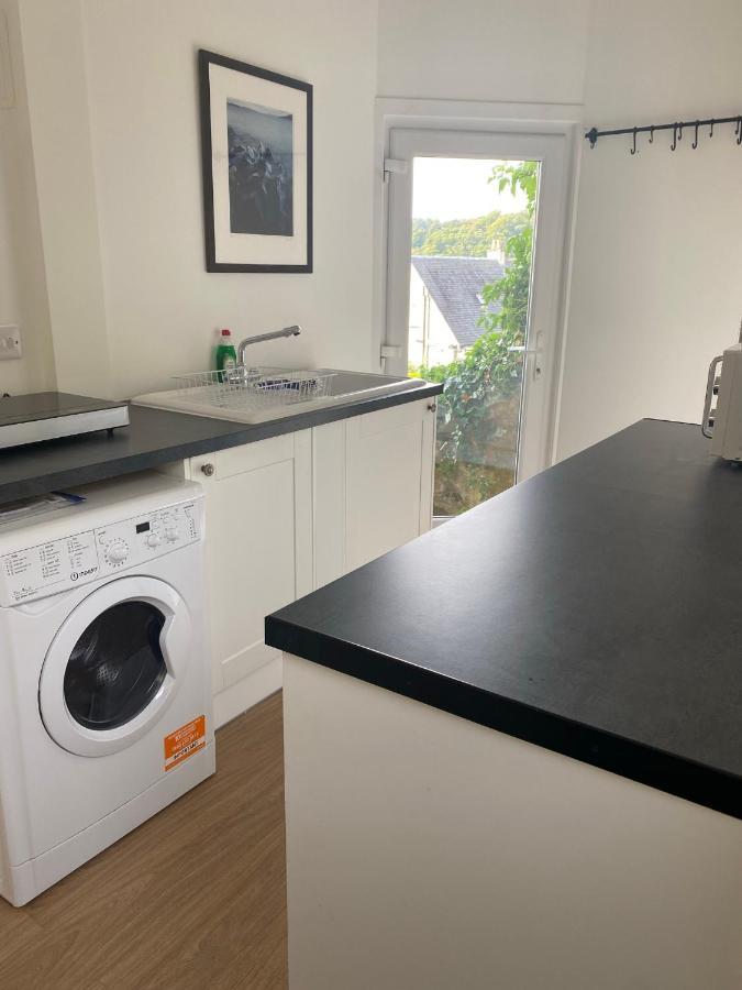 Central Oban Studio With Stunning View Bagian luar foto